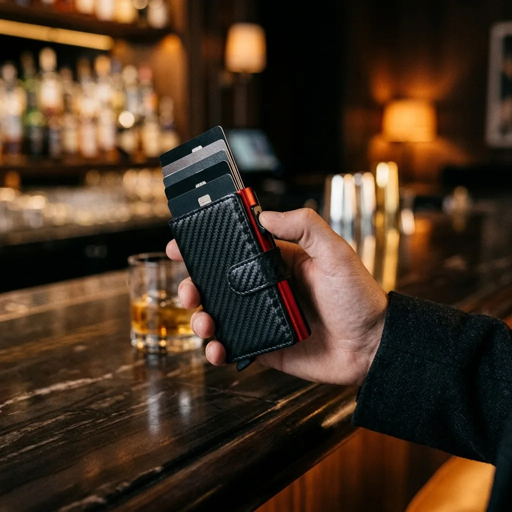 Cordault Titan in use in a warmly lit bar